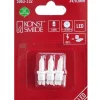 3 Ampoule Led De Rechange Pour Guirlandes Electriques 3V, 0,06W|Konstsmide, guirlandes lumineuses de Noël