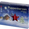 20 Bougies Anniversaire, Puppenkerzen 10 Mm|Ewa Kerzen, bougies de Noël et bougies de l'Avent Clearance