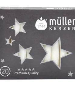 20 Bougies De Noël Pour Carillon Des Anges 12 Mm|Muller, bougies pour carillons des anges Online