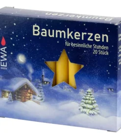 20 Bougies Sapin De Noël, Baumkerzen 13 Mm|Ewa Kerzen, bougies de Noël et bougies de l'Avent Discount