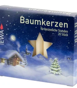 20 Bougies Sapin De Noël, Baumkerzen 13 Mm|Ewa Kerzen, bougies de Noël et bougies de l'Avent Discount