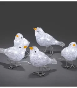 5 Oiseaux Lumineux A Led|Konstsmide, guirlandes lumineuses de Noël Best