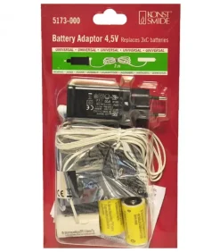 Adaptateur Secteur Pour 3 Piles 1,5 V Lr14|Konstsmide, guirlandes lumineuses de Noël Sale