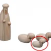 Agneau En Bois Pour Crèche De Noël, 1,5 Cm|Schalling, crèche moderne Sale