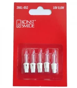 Ampoules De Rechange 10 V, 0,6W Pour Guirlande De Noël|Konstsmide, guirlandes lumineuses de Noël Best