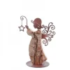 Ange De Noël En Bois Avec Ailes Metal, 15 Cm|Waldfabrik, photophore en bois et étoile sapin de Noël Best