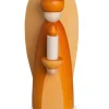 Ange De Noël En Bois Jaune Avec Bougie|Köhler, Père Noël en bois Sale