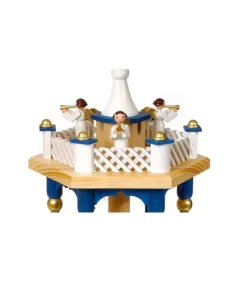 Ange De Rechange Couleur Blanc Pour Pyramide A Etages|Richard Glasser, Pyramides de Noël allemandes Clearance