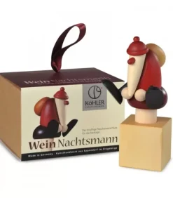 Bouchon Pour Vin Rouge, Père Noël|Köhler, Père Noël en bois Hot