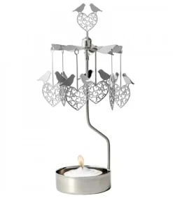 Bougeoir Carrousel 2 Oiseaux Amoureux|Pluto Produkter, déco de Noël Scandinave New