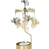 Bougeoir Carrousel Anges Dores Volants|Pluto Produkter, déco de Noël Scandinave New