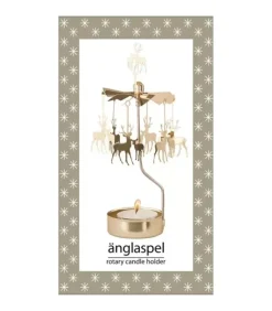 Bougeoir Carrousel Cerf Dore|Pluto Produkter, déco de Noël Scandinave Best