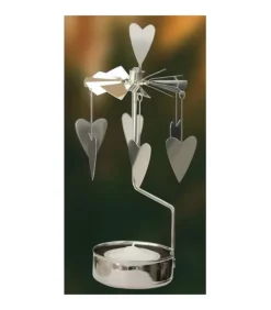 Bougeoir Carrousel Coeurs Saint-Valentin|Pluto Produkter, déco de Noël Scandinave Online