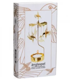 Bougeoir Carrousel Colibri En Metal Dore|Pluto Produkter, déco de Noël Scandinave New