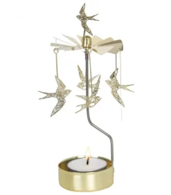 Bougeoir Carrousel Hirondelles|Pluto Produkter, déco de Noël Scandinave Clearance
