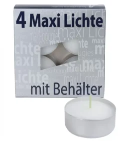 Bougie Chauffe-Plat X 4|Ewa Kerzen, bougies de Noël et bougies de l'Avent Outlet