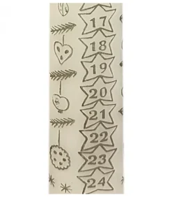 Bougie De L'Avent Graduee, 25 Cm|Ewa Kerzen, bougies de Noël et bougies de l'Avent Sale