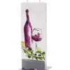 Bougie Design Bouteille Vin Rouge Et Verre|Flatyz, bougie décorative scandinave New