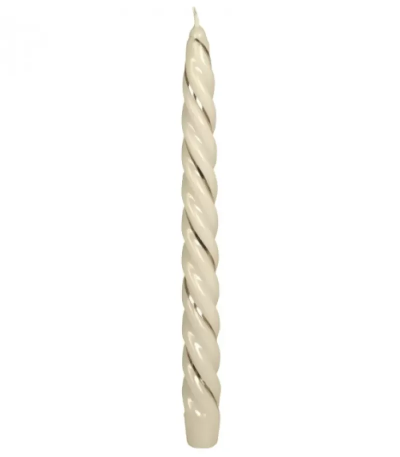 Bougie Torsadee Pour Chandelier 25 Cm|Ewa Kerzen, bougies de Noël et bougies de l'Avent New