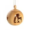Boule De Noël En Bois, Motif Elan, 6 Cm|Waldfabrik, photophore en bois et étoile sapin de Noël Online