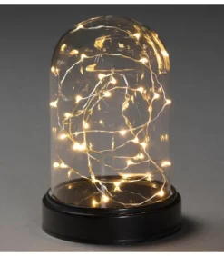 Boule En Verre Lumineuse Décorative A Led, 17 Cm|Konstsmide, guirlandes lumineuses de Noël Clearance