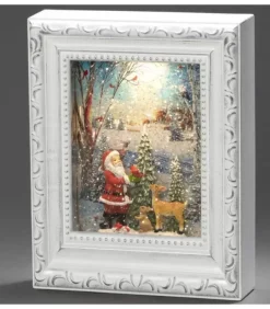 Cadre Photo Lumineux Père Noël Avec Animaux|Konstsmide, guirlandes lumineuses de Noël Clearance