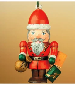 Casse-Noisette En Bois Père Noël. Déco Sapin Traditionnelle Allemande|Hubrig, figurines pour enfant Sale