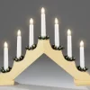 Chandelier De Noël En Bois Naturel|Konstsmide, guirlandes lumineuses de Noël Outlet
