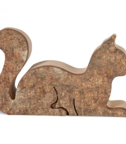 Chat En Bois Allonge, 6 Cm|Waldfabrik, photophore en bois et étoile sapin de Noël Outlet