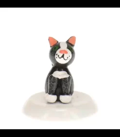Chat Noir , Village De Noël Miniature|Hubrig, figurines pour enfant Discount
