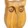 Chouette En Bois Poli, 9 Cm|Waldfabrik, photophore en bois et étoile sapin de Noël Sale