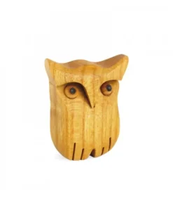 Chouette En Bois Poli, 3,5 Cm|Waldfabrik, photophore en bois et étoile sapin de Noël Hot