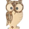 Chouette Hulotte En Bois, 14 Cm|Waldfabrik, photophore en bois et étoile sapin de Noël Hot
