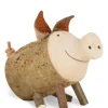 Cochon En Bois Assis, 4 Cm|Waldfabrik, photophore en bois et étoile sapin de Noël Clearance