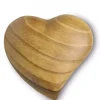 Coeur En Bois Asymetrique, 5 Cm|Waldfabrik, photophore en bois et étoile sapin de Noël Hot