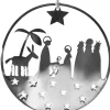 Crèche De Noël Design A Suspendre|Pluto Produkter, déco de Noël Scandinave Hot