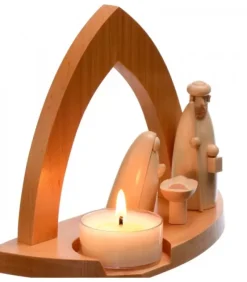 Crèche Design Avec Bougeoir|Schalling, crèche moderne New