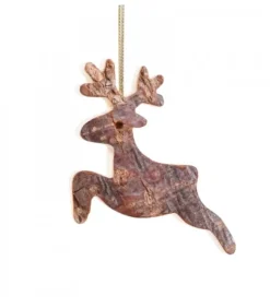 Déco De Noël, Cerf En Bois A Suspendre, 6 Cm|Waldfabrik, photophore en bois et étoile sapin de Noël Outlet