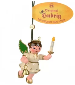 Déco Sapin De Noël, Ange Avec Une Bougie|Hubrig, figurines pour enfant New