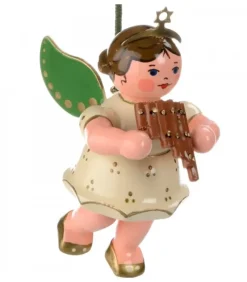 Déco Sapin De Noël, Ange Et Flute De Pan|Hubrig, figurines pour enfant Sale