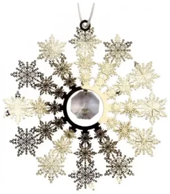 Déco Sapin Design, Flocon De Neige Avec Cristal|Pluto Produkter, déco de Noël Scandinave Hot