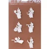 Décorations Pour Sapin 6 Mini Anges Pendentifs|Waldfabrik, photophore en bois et étoile sapin de Noël Sale