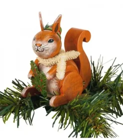 Ecureuil A Clipser Sur Branche|Hubrig, figurines pour enfant Clearance
