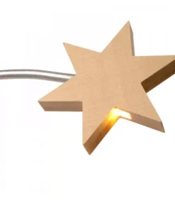 Etoile De Noël Electrique A Led Sur Socle, 21 Cm|Schalling, crèche moderne Discount