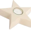 Etoile En Bois Bougeoir, 15 Cm|Waldfabrik, photophore en bois et étoile sapin de Noël Discount