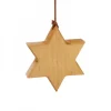 Etoile En Bois D'Aulne A Suspendre 7,5 Cm|Waldfabrik, photophore en bois et étoile sapin de Noël Sale
