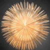 Etoile Lumineuse Electrique En Papier A Suspendre, Blanche, 60 Cm|Konstsmide, guirlandes lumineuses de Noël Clearance