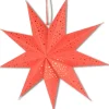 Etoile Lumineuse Rouge En Papier A Suspendre, 45 Cm|Riffelmacher et Weinberger Online