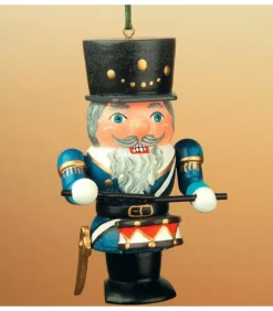 Figurine Casse-Noisette En Bois Tambour. Décoration Sapin De Noël Allemande|Hubrig, figurines pour enfant Discount