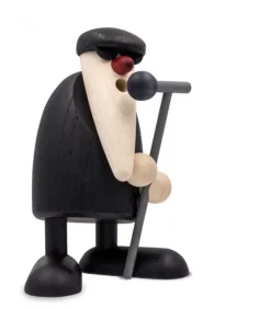 Figurine Jazz, Chanteur Devant Un Micro|Köhler, Père Noël en bois Discount